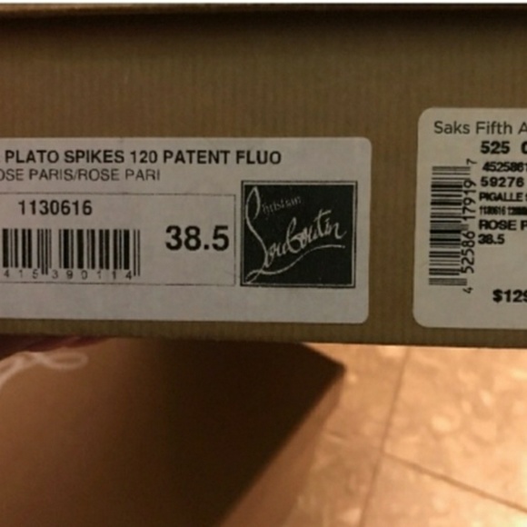 Christian Louboutin Pigalle Plato Spikes - Picture 7 of 8